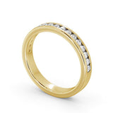 Classic Half Eternity Ring, Round Cut