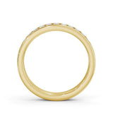 Classic Half Eternity Ring, Round Cut