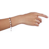 925 Sterling Silver Bracelet, Perfect Gift for Wedding or Birthday