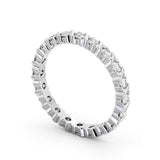 Full Eternity Ring, Round Cut Vintage Design
