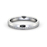 Full Eternity Ring, Offset Round Cut Stones