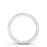 Full Eternity Ring, Offset Round Cut Stones