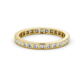Full Eternity Ring, Round Cut Vintage Design