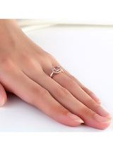 1.20ct Rose Gold, Pear Cut Morganite Engagement Ring, Available in 14kt or 18kt Rose, Yellow or White Gold