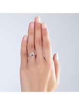 1.20ct Rose Gold, Pear Cut Morganite Engagement Ring, Available in 14kt or 18kt Rose, Yellow or White Gold