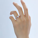 Lab-Diamond Oval Cut, Vintage Halo Engagement Ring, Choose Your Stone Size and Metal