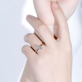 Lab-Diamond Oval Cut, Classic Engagement Ring, Choose Your Stone Size and Metal