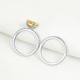 3.10ct Cushion Cut Diamond Ring Set, Bridal Rings, 925 Sterling Silver