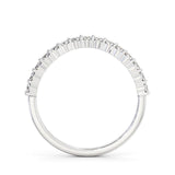 Half Eternity Ring, Round Cut Shaped Design