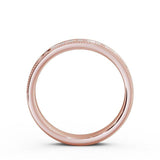 Half Eternity Ring, Round Cut With Migrain Edge