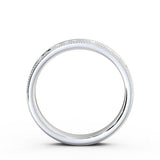 Half Eternity Ring, Round Cut With Migrain Edge