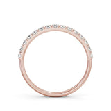 Round Cut Classic Half Eternity Ring