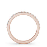 Classic Half Eternity Ring, Round Cut