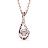 Drop Cluster Pendant 0.30ct