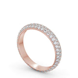 Full Eternity Ring, Round Cut Pave Set