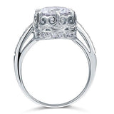 2.50ct Vintage Diamond Engagement Ring, Art Deco, Round Cut, 925 Silver
