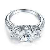2.00ct Round Brilliant Cut Classic Diamond 3 Stone Ring