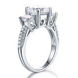 2.00ct Round Brilliant Cut Classic Diamond 3 Stone Ring