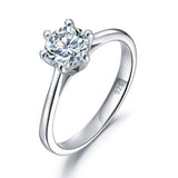 1.00ct Classic Round Brilliant Cut Diamond Ring