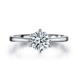 1.00ct Classic Round Brilliant Cut Diamond Ring