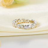 1.00ct Heart Shaped Diamond, Full Eternity Ring