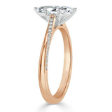Lab-Diamond Marquise Cut Engagement Ring, Classic Style, Choose Your Stone Size and Metal