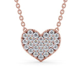 Heart Shaped Pendant 0.55ct