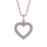 Heart Shaped Pendant 0.50ct
