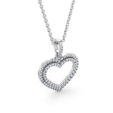 Heart Shaped Pendant 0.50ct