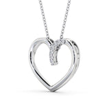Heart Shaped Pendant 0.20ct