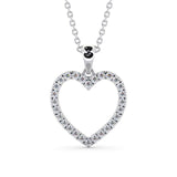 Heart Shaped Pendant 0.70ct
