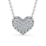 Heart Shaped Pendant 0.55ct