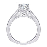 1.70ct Round Cut Diamond Ring Set, Bridal Rings, 925 Sterling Silver