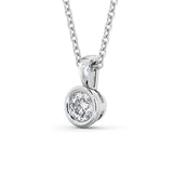 Round Cut Classic Solitaire Pendant