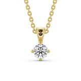 Copy of Round Cut Classic Solitaire Pendant