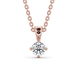Copy of Round Cut Classic Solitaire Pendant