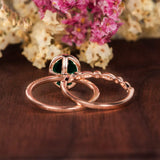 2.00ct Oval Cut Lab Grown Emerald Bridal Ring Set, Vintage Design, Choose Your Metal