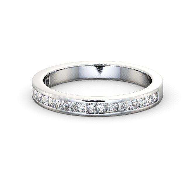 Classic Princess Cut Half Eternity Ring