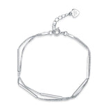 925 Sterling Silver Bracelet, Perfect Gift for Wedding or Birthday