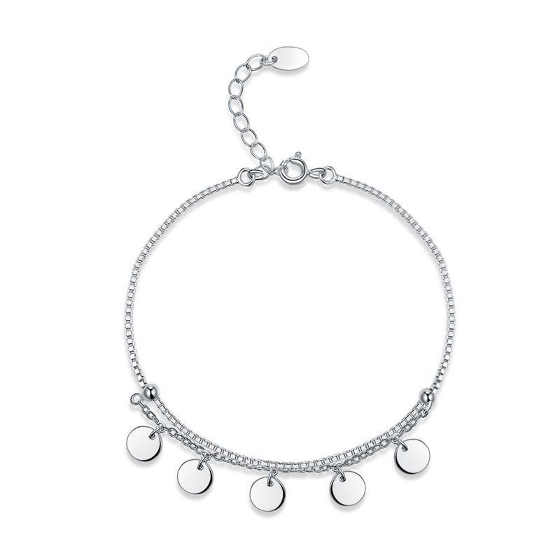 925 Sterling Silver Bracelet, Perfect Gift for Wedding or Birthday