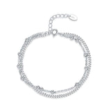 925 Sterling Silver Bracelet, Perfect Gift for Wedding or Birthday