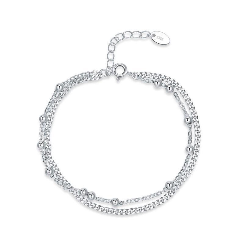 925 Sterling Silver Bracelet, Perfect Gift for Wedding or Birthday