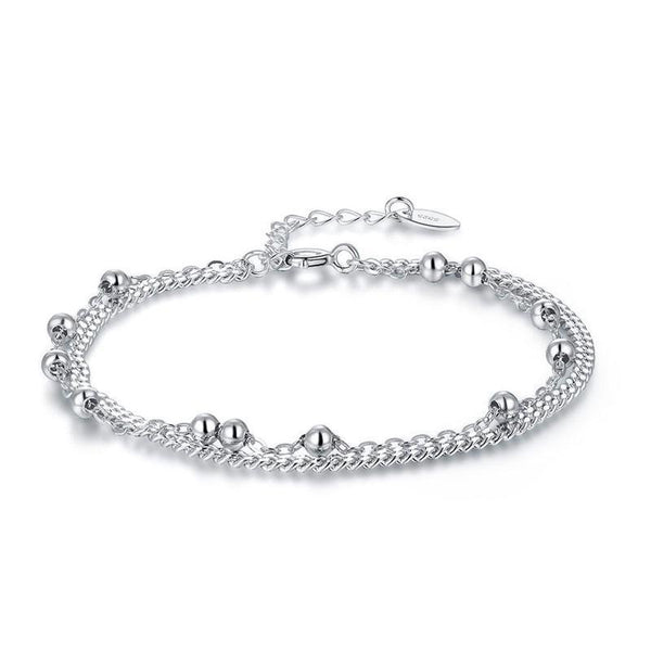 925 Sterling Silver Bracelet, Perfect Gift for Wedding or Birthday