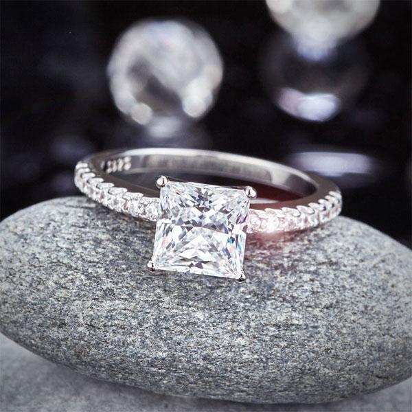 1.50ct Princess Cut Diamond Ring