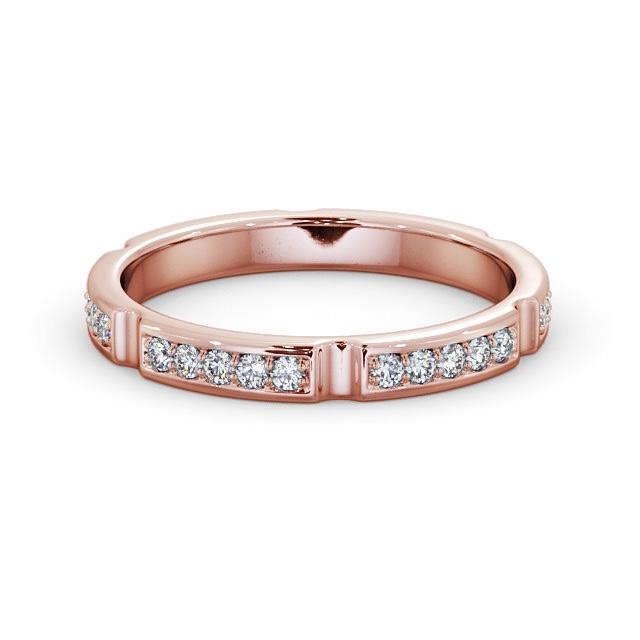 Full Eternity Ring, Round Cut Contemporary Design