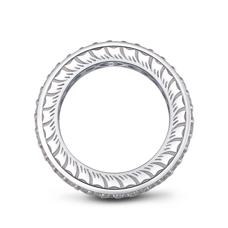 1.25ct Vintage Diamond Wedding Band, Full Eternity Ring, 925 Sterling Silver