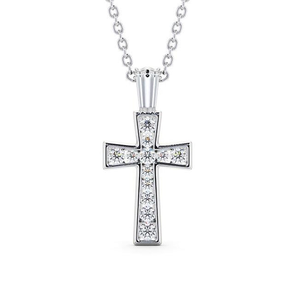 Cross Pendant 0.40ct