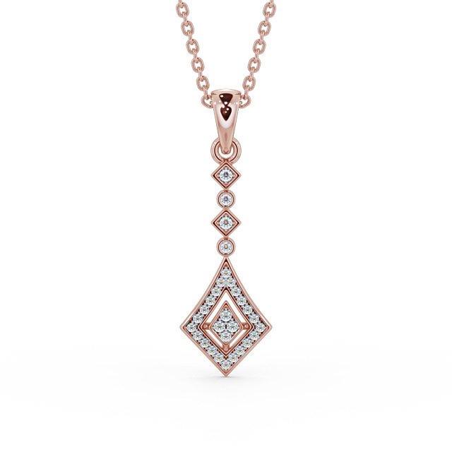 Drop Vintage Style Pendant 0.20ct