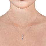 Drop Pear Pendant 0.50ct