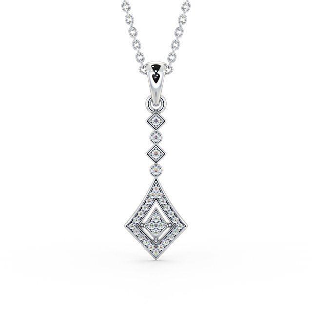 Drop Vintage Style Pendant 0.20ct